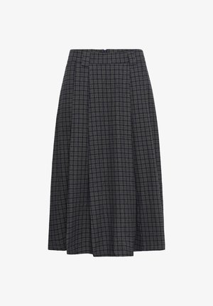 My Essential Wardrobe, MWLENNIE CHECK SKIRT - Jupe plissée - dark sapphire blue check