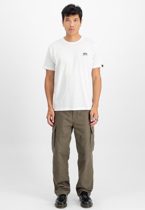 SMALL LOGO 2 PACK - Print T-shirt - white
