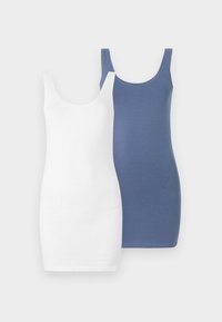 Unselected, white/vintage indigo
