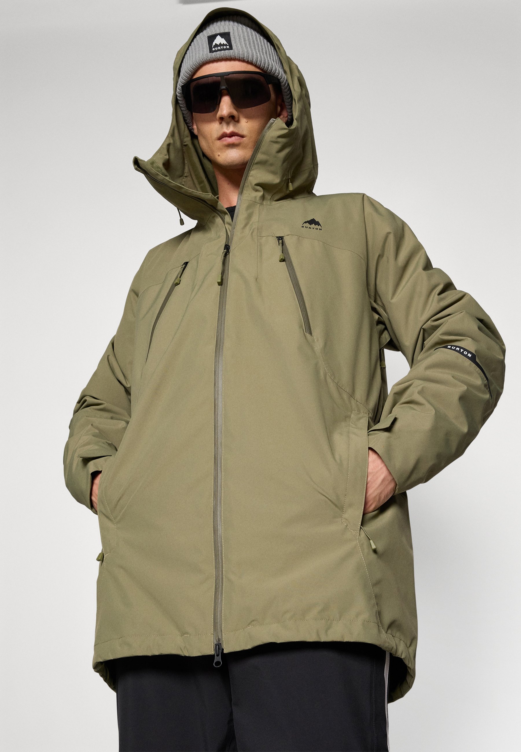 Burton MENS RESERVE JACKET - Ski jacket - forest moss/green - Zalando