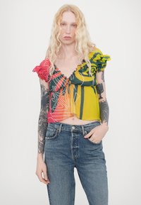 Paolina Russo BABBY DOLL  - Top - neon sunset