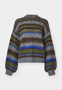 Aware VMNATHALIA HIGH NECK  - Pullover - nutria stripesmulti
