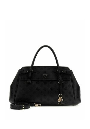 Guess, DIANA 3 COMPARTMENT SATCHEL - Valigia - black logo