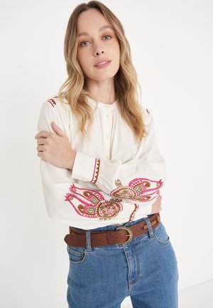 Camomilla Italia CASSYA - Hemdbluse - white plain