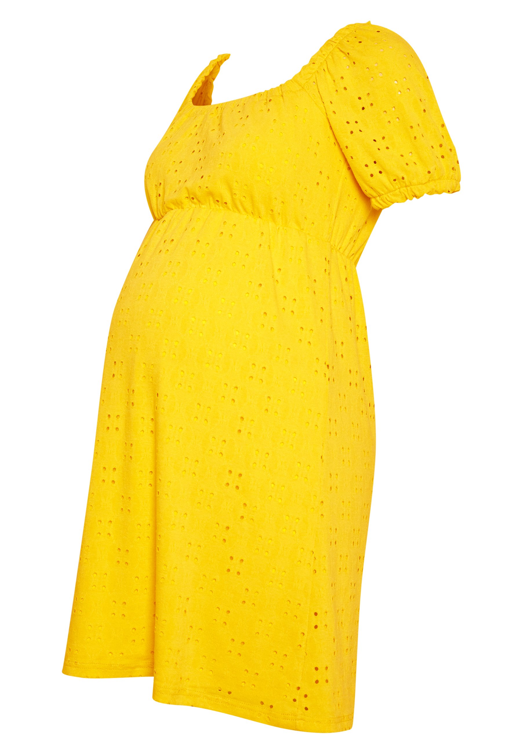 MAMALICIOUS MLMOLLY SHORT DRESS Jerseykjole primrose MAMALICIOUS MLMOLLY SHORT DRESS - Jerseykjole - primrose yellow