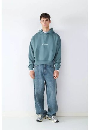 OCEANO - Jersey con capucha - azul