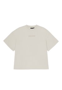 BRACY HEAVY OVERSIZED TEE - Basic T-shirt - washed warm white gum