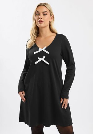 CASUAL - Freizeitkleid - black