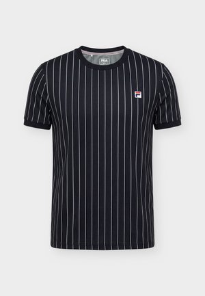 Fila, BB1 STRIPES - T-Shirt print - black/white
