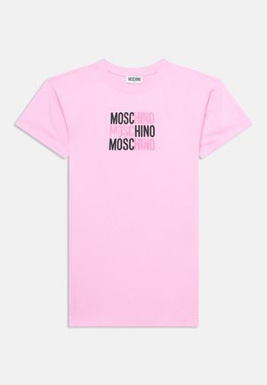 MOSCHINO DRESS - Jerseykjole - bonbon pink