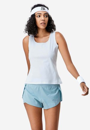 BELLEMERE, WOMEN TENCEL SHORT PANTS - Jogginghose - blue