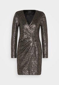 Scotch & Soda MINI DRESS IN MIXED SEQUINS - Cocktail φόρεμα / Φόρεμα για πάρτι - mixed metal