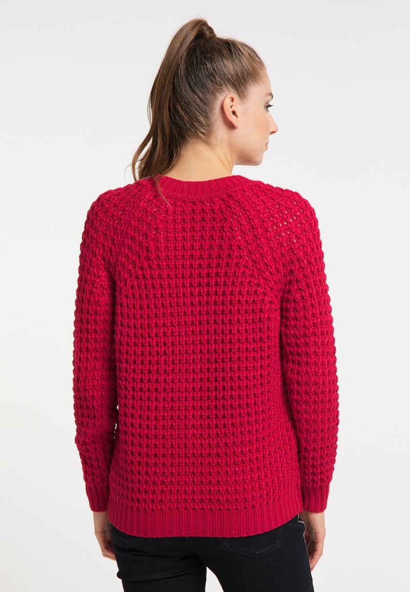 Damen Strickjacken | myMo Strickpullover rot - US36144 Damen Strickjacken | myMo Strickpullover rot - US36144