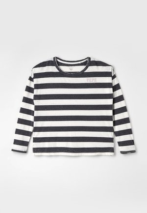 Langærmet T-shirt - black
