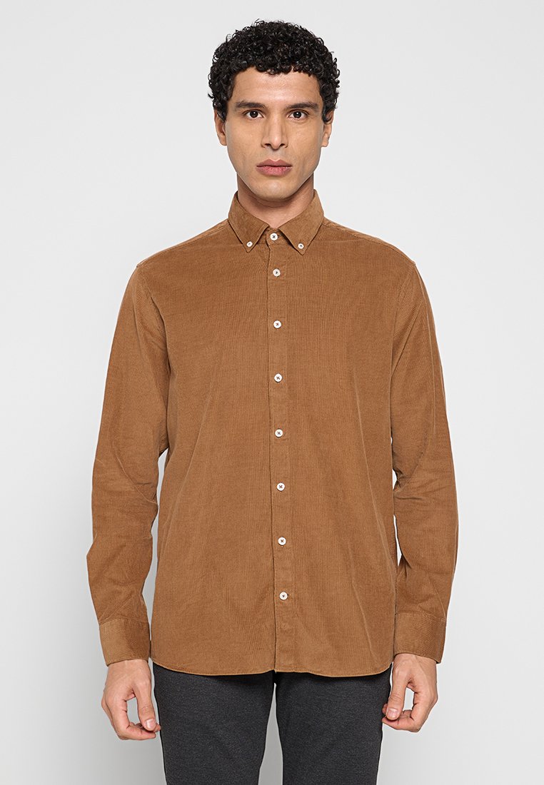 Bugatti Overhemd camel