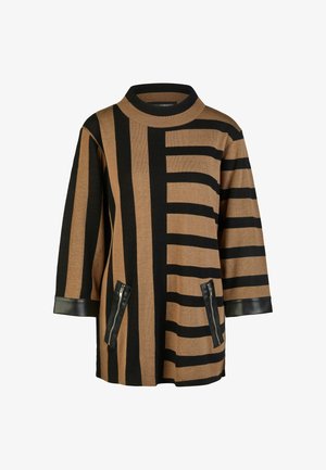 DORIS STREICH, STRICK-PULLOVER - Jumper - braun