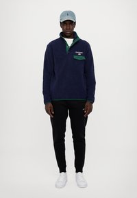 Polo Ralph Lauren LONG SLEEVE UNISEX - Sportinis megztinis - cruise navy/white