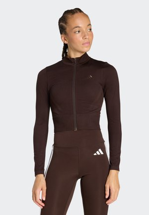 Sudadera con cremallera - aurora coffee