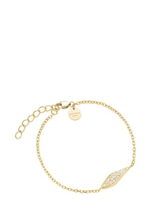 PAVE LEAF - Bracelet - gold-coloured
