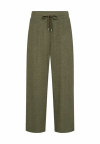 Unselected, dark olive melange