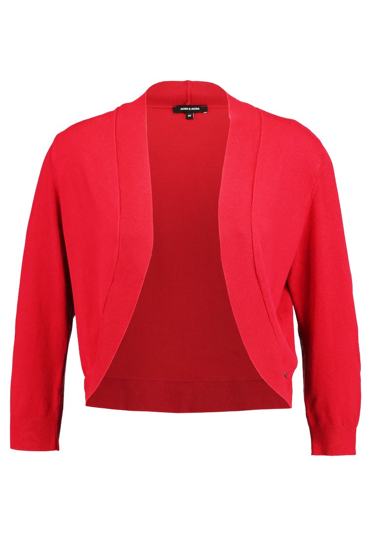 More & More Strickjacke rot