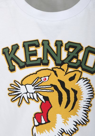 KENZO kids T-shirt imprimé - blanc