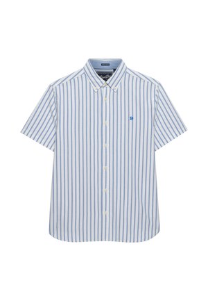 Superdry & Co, SUPERDRY PREPPY OXFORD SHORT SLEEVE SHIRT.. - Overhemd - blue beach stripe