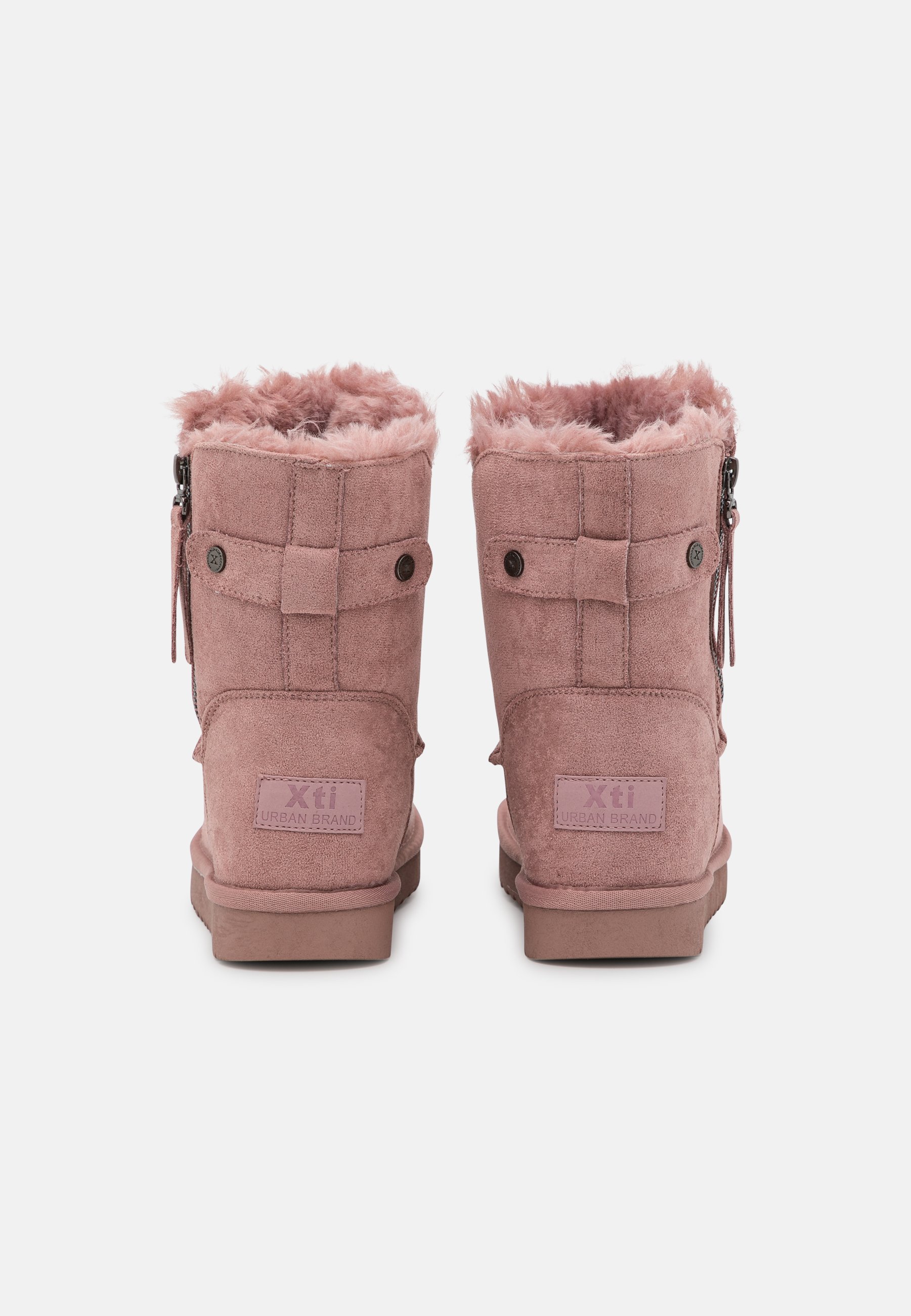 XTI Korte laarzen - nude - Zalando.be