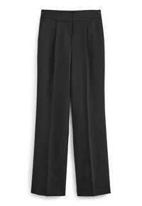 TAILORED HOURGLASS WIDE LEG TROUSERS - Bukser - black