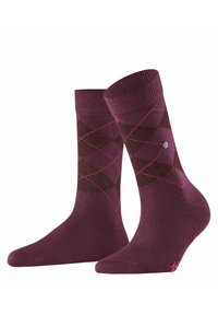 Burlington MARYLEBONE LUREX - Calze - coralred