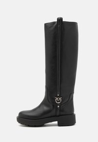 TINA BOOT - Botas con plataforma - black