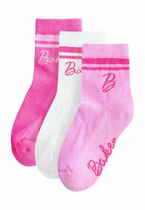 SPORTY CUSHIONED SOLE 3 PACK   - Sokid - pink