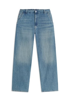 Tommy Jeans, THEO BAGGY SAILING PANT - Jeans Straight Leg - denim medium