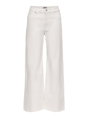 ONLY, Wide-fit ONLMADISON-SILLE High waist Wide Leg Fit - Flared Jeans - bright white