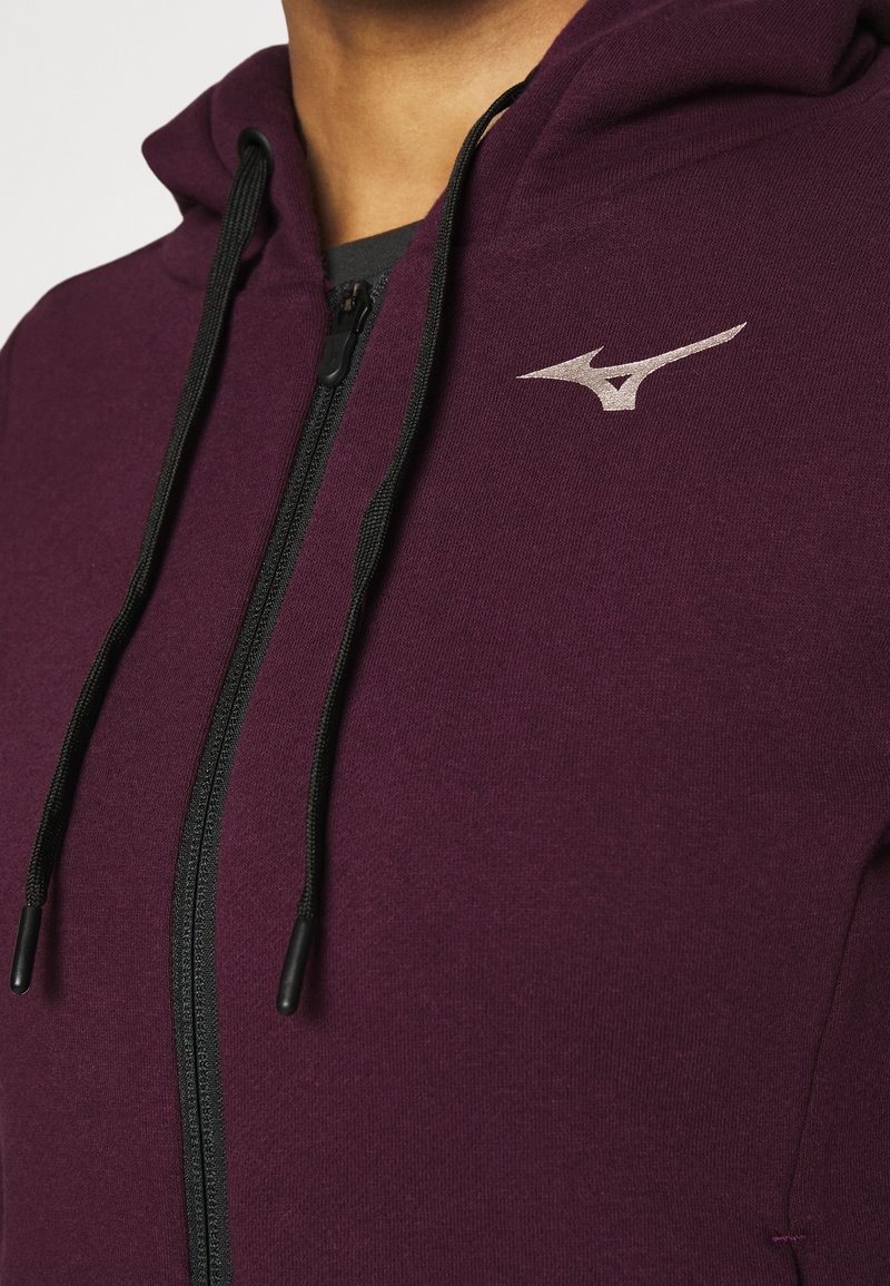 Mizuno JACKET - de entrenamiento - grape Zalando.es