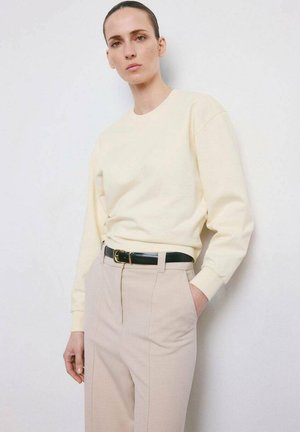 Mikina - pastel yellow