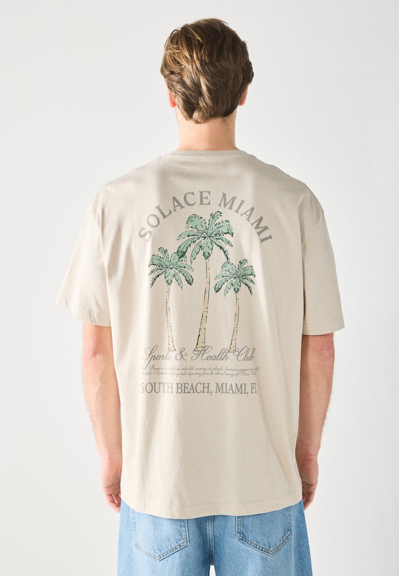 Pier One by Zalando - Print T-shirt - silver lining, Enlarge