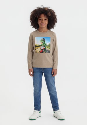 Name it NMMVOTO 2 PACK - Longsleeve - vintage khaki/cloud dancer