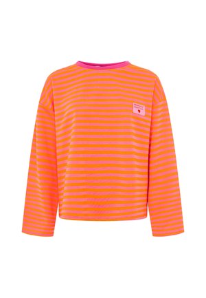 Zwillingsherz, Sweatshirt - pink neon