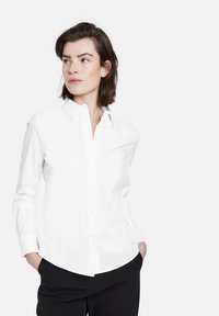 Taifun - LANGARM KLASSISCHE - Overhemdblouse - white Miniatuurafbeelding 1