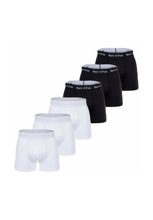 6ER PACK  - Boxerbriefs - weiß schwarz