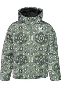 OG PAISLEY PUFFER - Jachetă de iarnă - dusty green