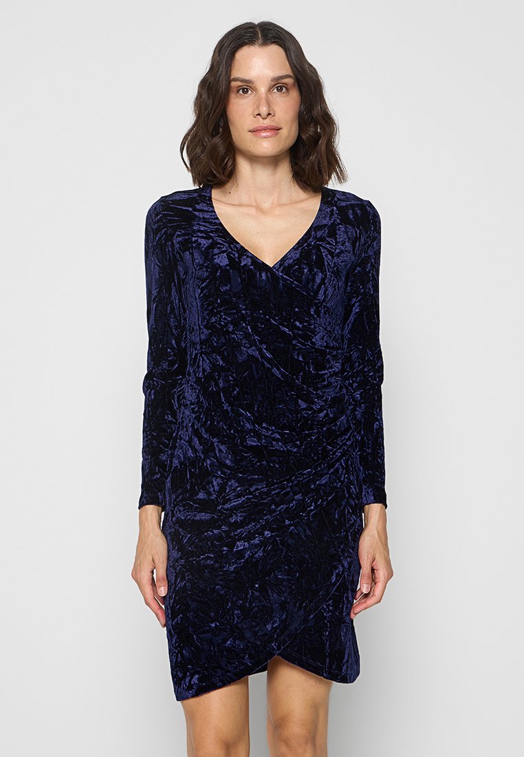 Vero Moda Petite Cocktailjurk donkerblauw