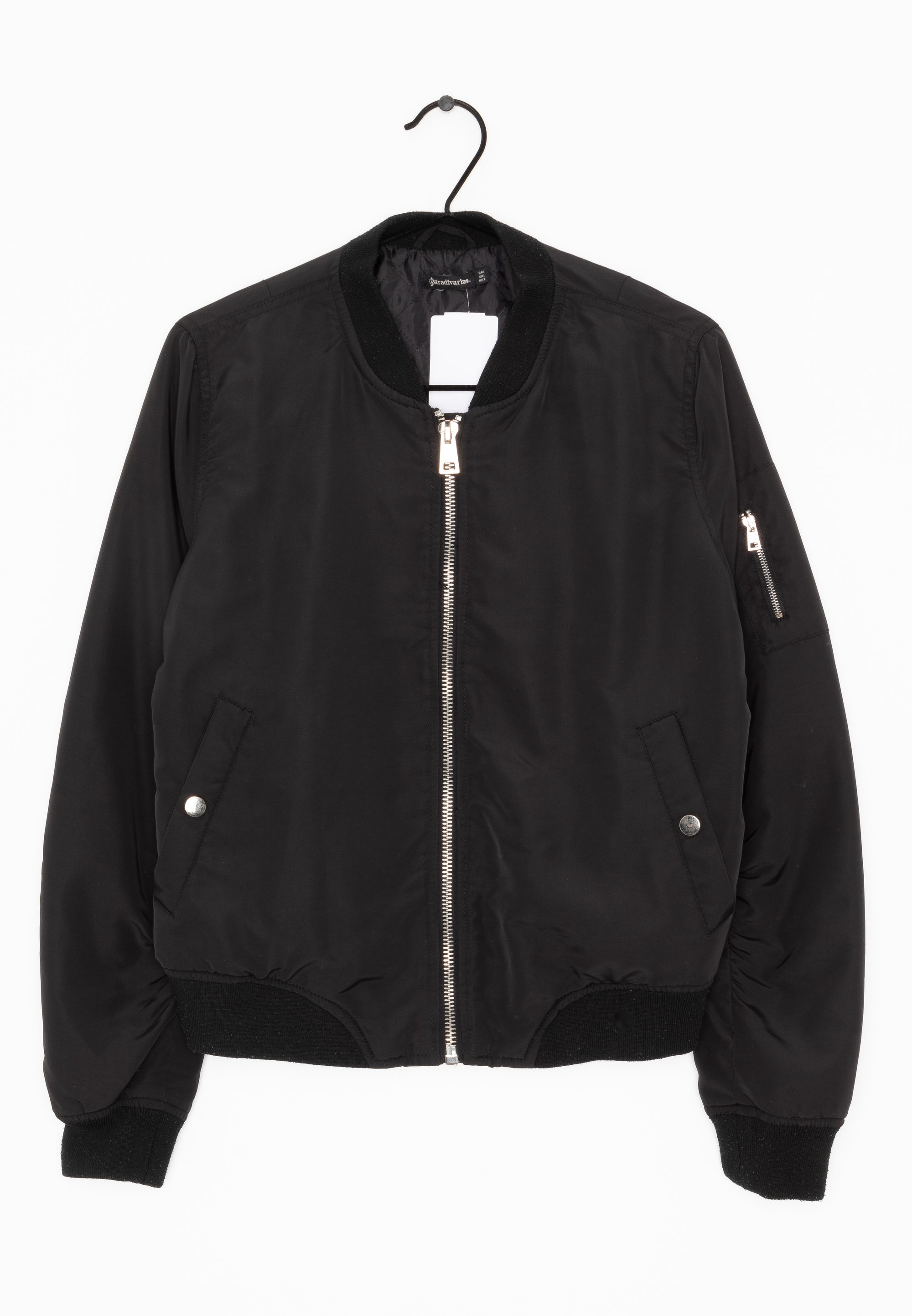 Stradivarius Blouson Bomber black/noir (Seconde main)
