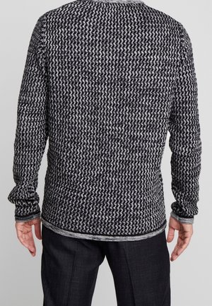 Strickpullover - black