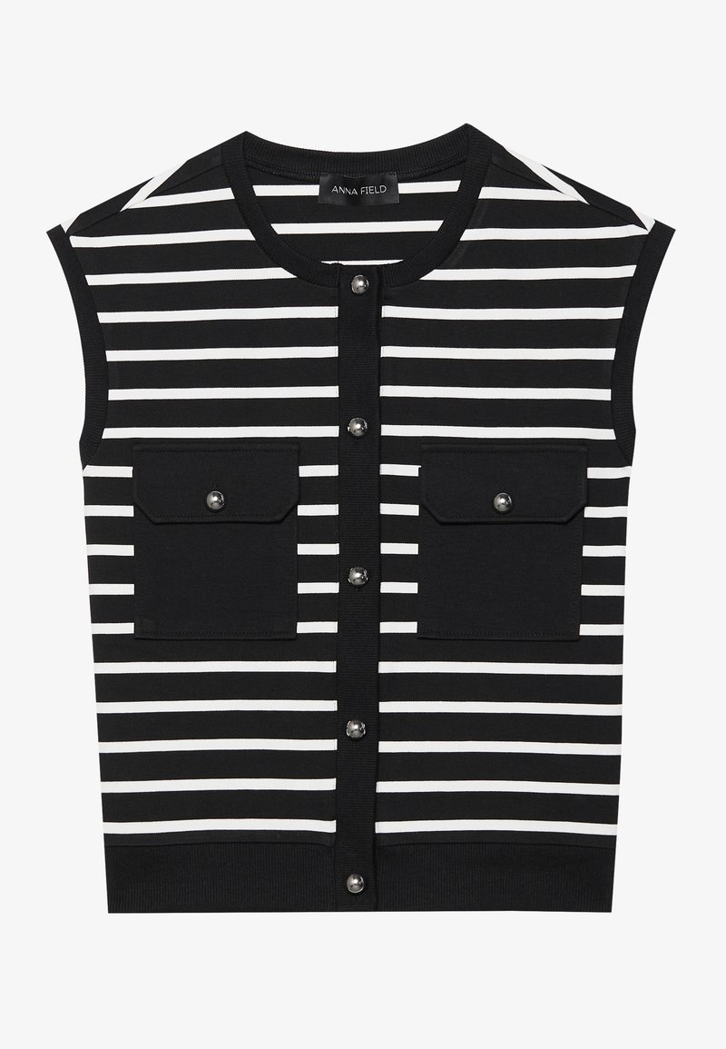 Anna Field Bodywarmer zwart