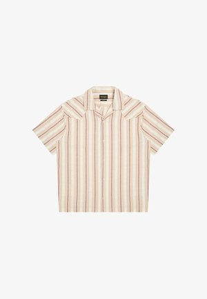 Wrangler, Overhemd - tan/ruby/wine