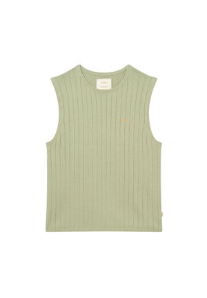 BLKVIS, RIB KNITTED SLEEVELESS - Pullover - tea