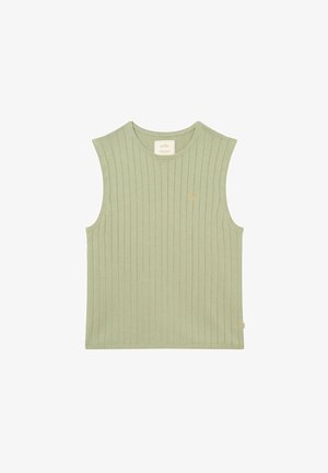 BLKVIS, RIB KNITTED SLEEVELESS - Pullover - tea