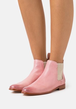 SUSAN - Kotnkov obuv - pale rose/oro/white/rich tan/natural